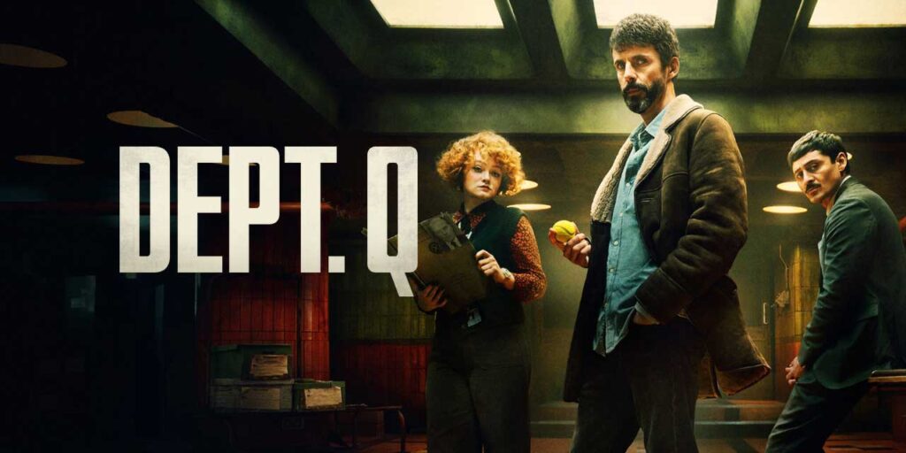 Dept. Q series poster the trio