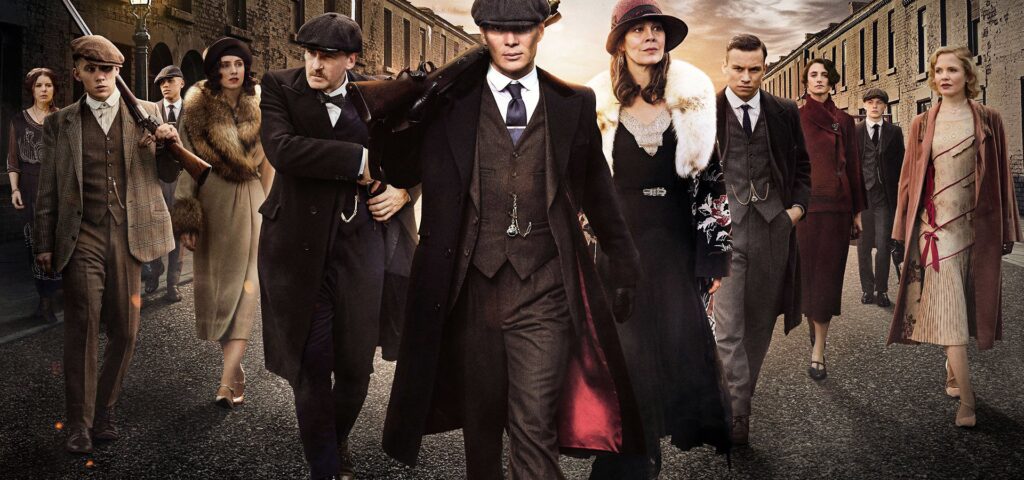 The Shelby family in Peaky blinders