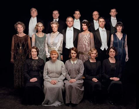 downton abbay all the team