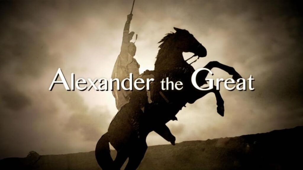Alexander the great and Bucephalo