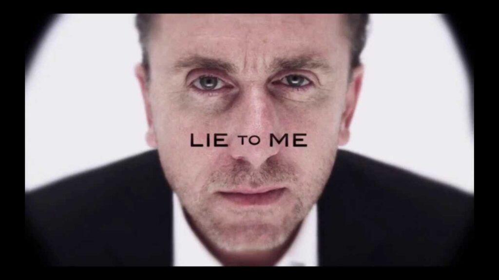 Lie to me poster