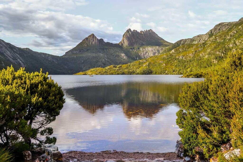 A lake in Tasmania