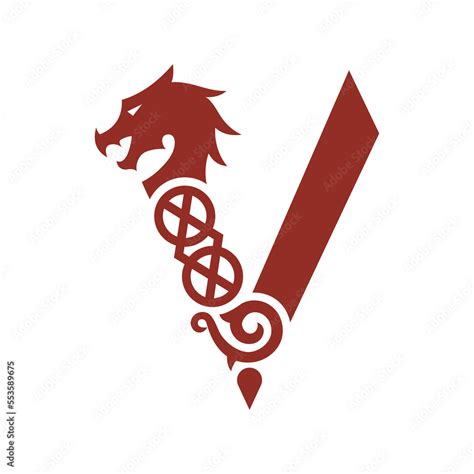 Vikings Valhalla red logo