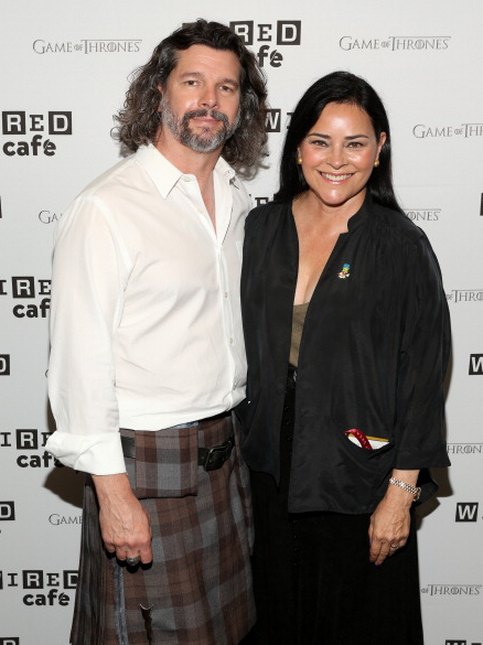 Ronald D. Moore and Dana Gabaldon