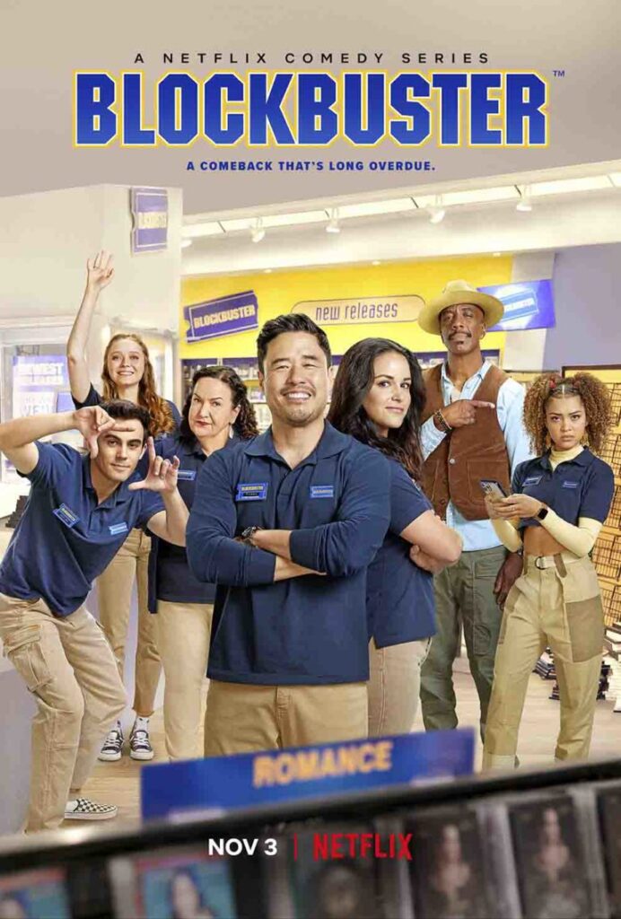 Blockbuster on Netflix poster