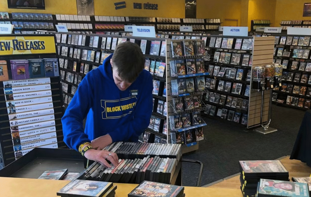 Blockbuster last real store in Oregon