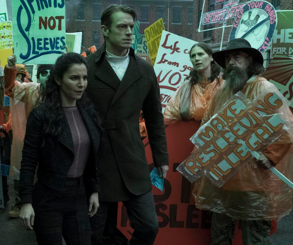 Altered carbon protest anti sleeve