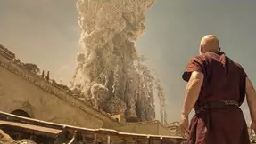 The eruption of the Vesuvio