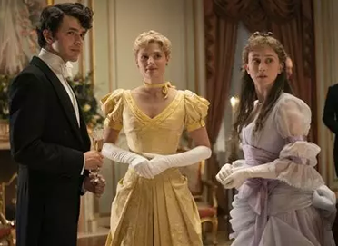 The gilded age Larry and Gladys Russel and Marian Brooks